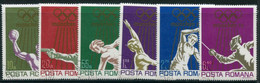 ROMANIA 1972 Olympic Games, Munich Used.  Michel 3035-40 - Usati