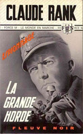 La Grande Horde - De Claude Rank - Fleuve Noir N° 1133 - 1974 - Fleuve Noir