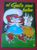 SPAIN ANTIGUO CUENTO DE CUENTOS FHER EL GATO CON BOTAS COLECCIÓN NIEVE 1973 VER FOTOS Y DESCRIPCIÓN PUSS IN BOOTS TALE.. - Boeken Voor Jongeren