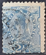 NEW ZEALAND 1891-95 - Canceled - Sc# 68 - Thins! - Gebruikt