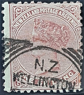 NEW ZEALAND 1882 - Canceled - Sc# 67 - Used Stamps