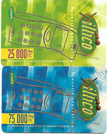 @+ Lot De 2 Cartes De Madagascar - Recharges GSM - Illico - Madagascar