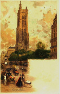 11916 Paris  - Illustrateur LOIR  LUIGI :   TOUR  SAINT  JACQUES  .Lithographie ...d'avant 1904  Dos Non Séparé.... - Loir