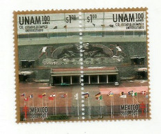 MEXIQUE. Estadio Olimpico. Ciudad De Mexico. Los Pumas (club De Football Mexicain Basé à Mexico)  NEUFS ** - Famous Clubs