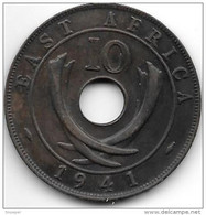 East Africa 10 Cents 1941 I  Km 26.1  Xf+ !!!CATALOG VAL 18* - Britse Kolonie