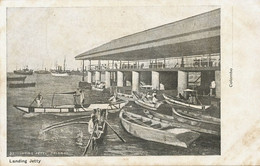 Colombo Landing Jetty   Undivided Back - Sri Lanka (Ceylon)