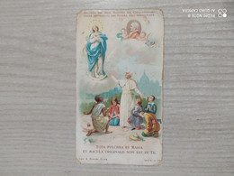 Santino Beata Vergine Immacolata - Devotieprenten
