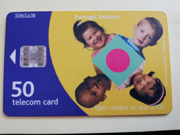 PORTUGAL   CHIPCARD  50 Units  BEM VIVDOS       Nice  Fine Used      **3710** - Portugal