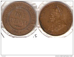 *Australia,1 Penny 1928 Km 23 , Vf+ !!!!! - Penny