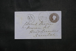 INDE - Entier Postal Type Victoria De Jhelum Pour Simla - L 76163 - 1882-1901 Empire