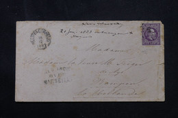 INDES NEERLANDAISES - Enveloppe De Meestercornells En 1882 Pour Les Pays Bas Par Marseille - L 76165 - India Holandeses