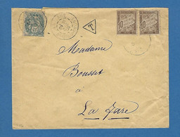 BOUCHES DU RHONE LA FARE POUR LA FARE TAXER - 1877-1920: Semi Modern Period