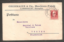 10  BAYERN   Oblit  LAMBRECHT  1914 - Otros & Sin Clasificación