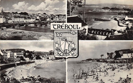 CPSM 29 TREBOUL MULTI VUES - Tréboul