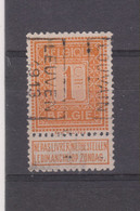 COB 2158 B LEUVEN - LOUVAIN 1913 - Rollenmarken 1910-19