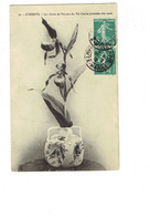 Cpa - 52 - AUBERIVE - Le SABOT DE VENUS Du Val Clavin - Fleur Orchidée Rare - Poterie Dessin Oiseau - 1912 - N°33 - Auberive
