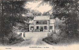 Vaumoise        60          Extérieur De La Gare             (voir Scan) - Vaumoise