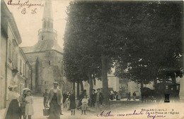 Ballan * La Place Et L'église Du Village * Diligence - Ballan-Miré