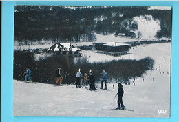 12---- LAGUIOLE--Les Pistes De Ski Du Bouyssou---voir 2 Scans - Laguiole