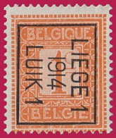 PRE - Cat.: Typo 48b (Position B) LIEGE 1 1914 LUIK 1 - Tipo 1912-14 (Leoni)