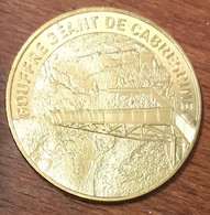 11 GOUFFRE GÉANT DE CABRESPINE MÉDAILLE SOUVENIR MONNAIE DE PARIS 2018 JETON TOURISTIQUE MEDALS COINS TOKENS - 2018