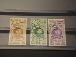 LIBYA - 1955 UNIONE POSTALE 3 VALORI - NUOVI(++) - Libye