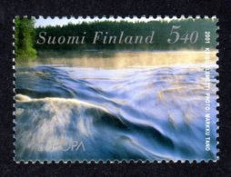 FINLANDE 2001 - Yvert N° 1532 - Facit 1567 - NEUF** MNH - Europa, L'eau - Unused Stamps