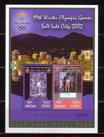 Olympische Spelen  2002 , Bhutan - Blok  Postfris - Winter 2002: Salt Lake City