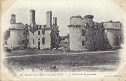 29 - Environs De Saint-Pol-de-Léon - Le Château De Kergounadec (précurseur, Circ. Ca. 1905) - [Cléder, Kergounadeach] - Cléder