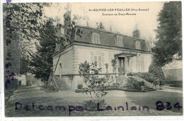 - St - SULPICE Les Feuilles - ( Hte-Vienne ), Château De Chez Renard, Peu Courante, Non écrite, Charmante, TTBE, Scans. - Saint Sulpice Les Feuilles