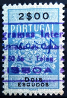 PORTUGAL                    TIMBRE FISCAL                       OBLITERE - Used Stamps