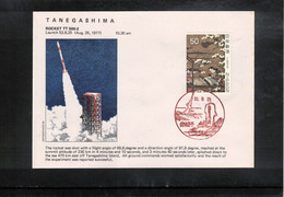 Japan 1977 Space / Raumfahrt Tanegashima Launch Of The Rocket TT 500 - 2 Interesting Letter - Asia