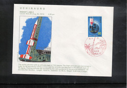 Japan 1974 Space / Raumfahrt UCHINOURA Launch Of The Rocket L - 4SC - 3 Interesting Letter - Asie