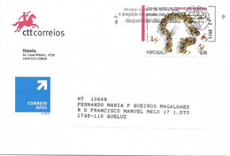 Portugal Cover With Disabled People Stamp - Briefe U. Dokumente