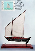 1977 Portugal Portucale-77 - 2º Exposição Mundial Temática - Barcos Da Costa Portuguesa - Cartes-maximum (CM)