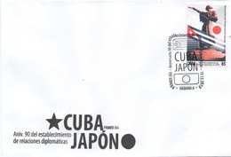 Cub2019 90th Anniversary Of Relationship With Japan 1v FDC's - Briefe U. Dokumente