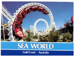 (V 25) Australia - QLD - Sea World - Cockscrew Ride - Gold Coast