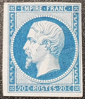 Napoléon III N° 14B Neuf (*) Sans Gomme  TTB - 1853-1860 Napoleon III