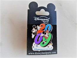 Pins  Officiel Disney  Disneyland Resort Paris 2009 / 33NAT - Disney