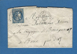 BOUCHES DU RHONE ARLES SUR RHONE GC 164 SUR BORDEAUX EN 1871 - 1849-1876: Période Classique