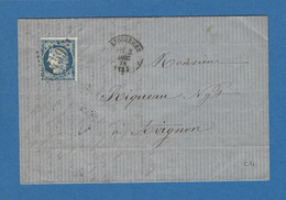 BOUCHES DU RHONE EYGUIERES N°14 Obl GC 1459 En 1874 - 1849-1876: Klassieke Periode