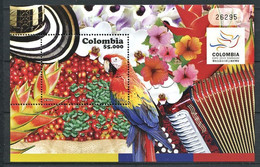 277 - COLOMBIE 2010 - Yvert BF 68 - Perroquet Accordeon - Neuf **(MNH) Sans Trace De Charniere - Colombia