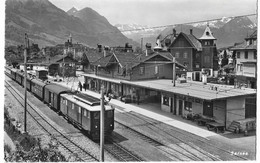 SARNEN: Bahnhof Mit SBB-Zug 1961 - Sarnen