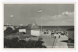 Ostseebad Dahme Blick Auf Den Strand 1954 Holstein Ostholstein - Dahme