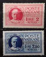 VATICAN POSTE VATICANE VATICANO EXPRES Espresso 1929 PIE XI, Série 1 / 2 Neuve * MH TB - Express