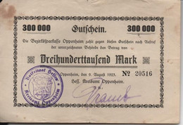 300000 Mark  9-8-1923 - Ohne Zuordnung