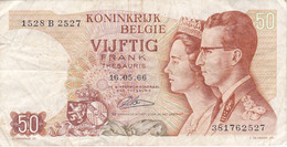 Royaume De Belgique : Cinquante Francs - 2 Scannes - Other & Unclassified