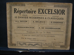 Musique. 4. Ancien Répertoire Excelsior. 16 Danses Modernes Et Classiques. Ytombones Ou Tuba - Música Folclórica