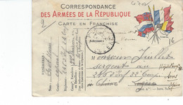 Carte Correspondance Des Armées De La R&publique (14/18) - FM-Karten (Militärpost)