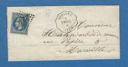 BOUCHES DU RHONE  AUBAGNE CONVOYEUR STATION - 1849-1876: Periodo Classico